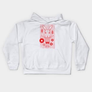 Chinese Year Of The Rabbit Kids Hoodie